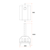Печь Gratar Neapol 11360 - фото 3195